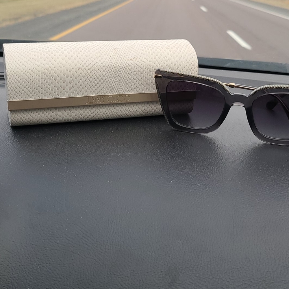 Jimmy Choo sunglasses w/case